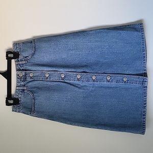 TOPSHOP Denim Skirt